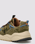 Sneakers Flower Mountain Art. YAMABUSHI - Sneakers in suede e tessuto tecnico Uomo Verde
