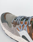 Sneakers Flower Mountain Art. YAMANO 3 MAN - Sneakers in suede e tessuto tecnico Uomo Grigio-Panna