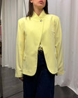 Giacca Bottone Collo Susy Mix Donna Art. 82534