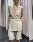 Gilet+Bermuda Susy Mix Donna Art. SULA