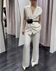 Gilet+Pantalone Gessato Susy Mix Donna Art. M08588