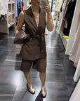 Gilet+Bermuda Susy Mix Donna Art. SULA