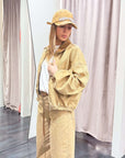 Giubbino Colletto Suede Motel Donna Art. MO1872