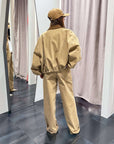 Giubbino Colletto Suede Motel Donna Art. MO1872