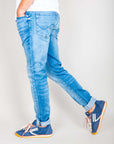 Jeans Jack&Jones Glenn Icon Art. 12148275 worn by a model, showcasing style and comfort in casual wear.