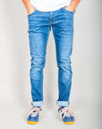 Jeans Jack&Jones Glenn Original Art. 12152347 indossati, denim L-34, look casual e moderno, vestibilità eccezionale.