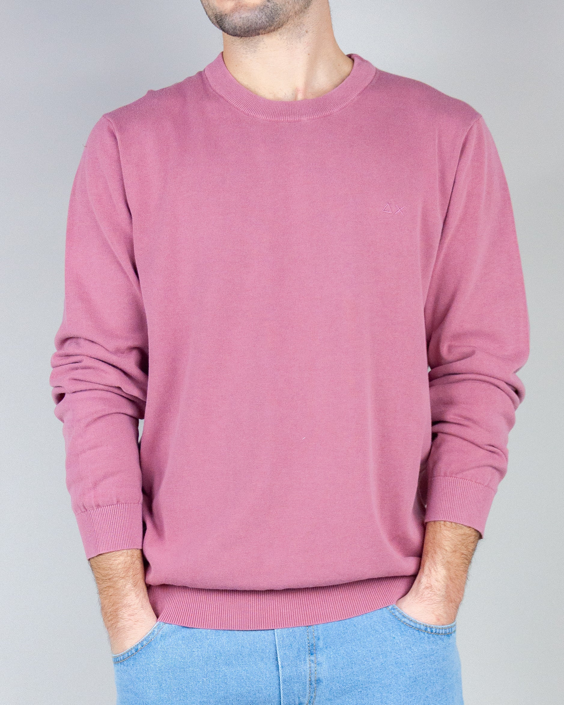 Maglia Sweater Cotton Sun68 Uomo Art. K35125