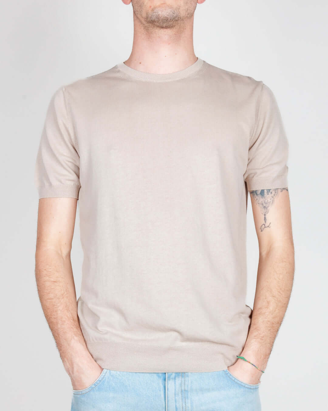 T-shirt in filo Retois manica corta puro cotone Art. 1.2104