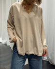 Maglia ScolloV SOLOTRE Donna Art. M3F0052