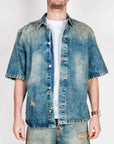 Overshirt Denim mezza manica I'm Brian Art. CA3653