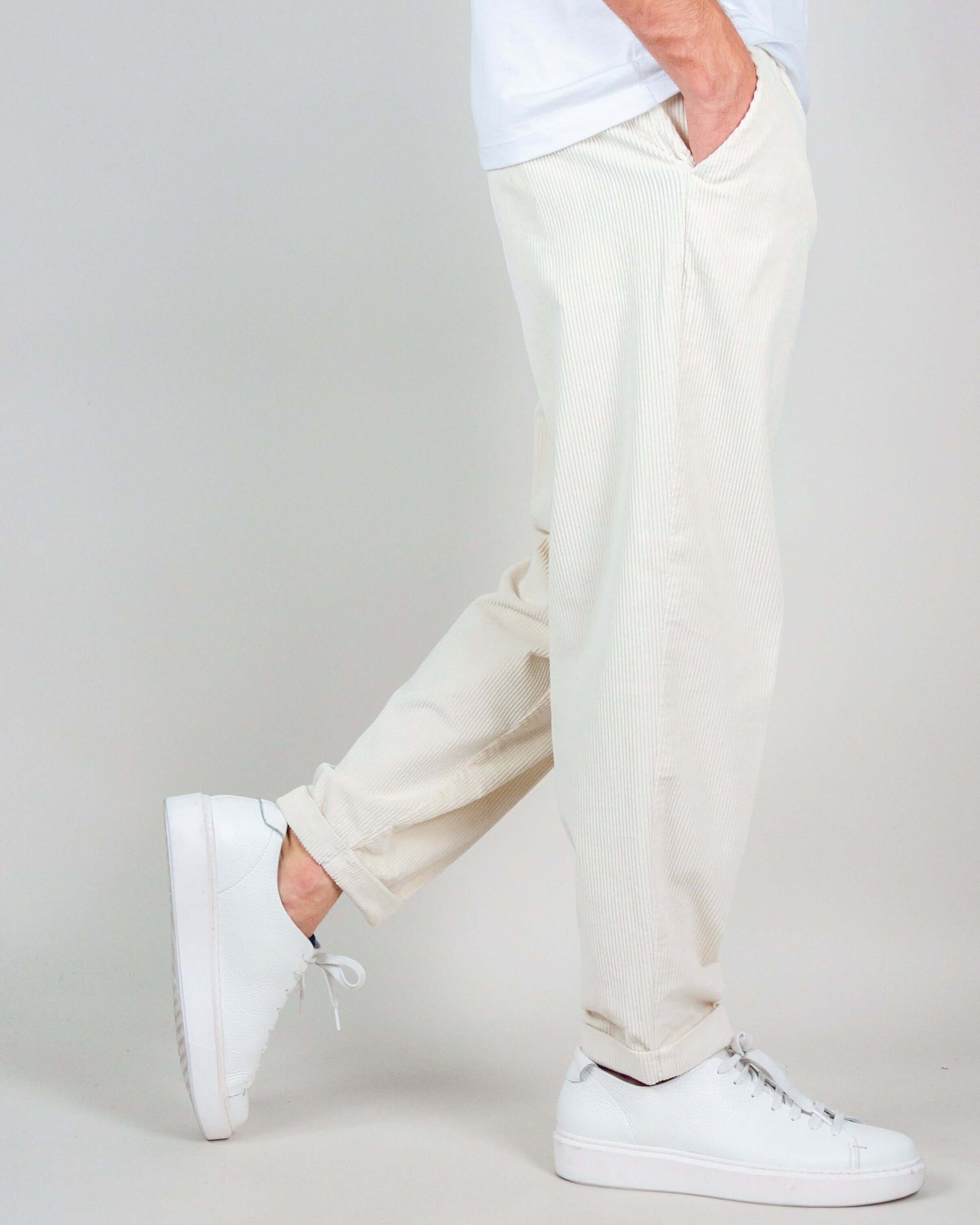 Pantalone Carrot Velluto Gianni Lupo Art. GN21782