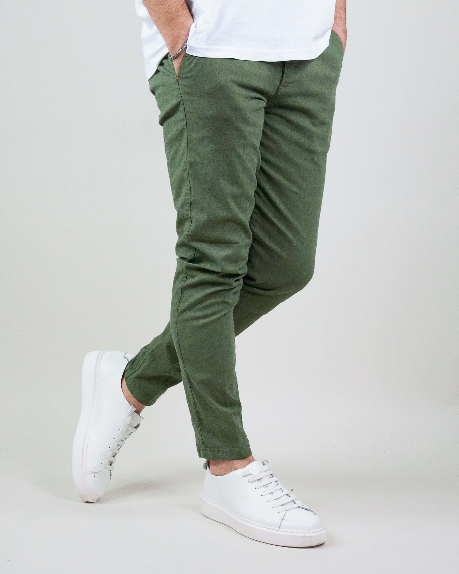 Pantalone Chinos Lino Berna Uomo Art. BERNA M 251106