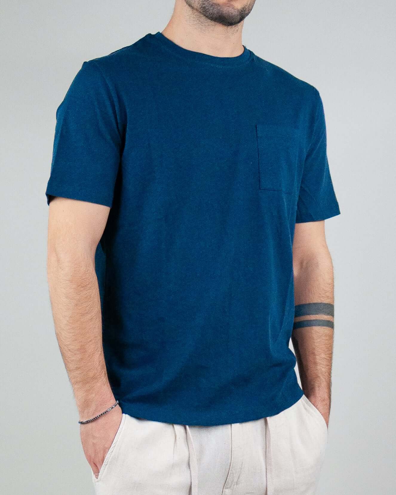 T-shirt Misto Lino Philotinto Art. 25S21TG