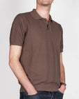 Polo armaturata Retois con bottoni manica corta puro cotone Art. 1.6147
