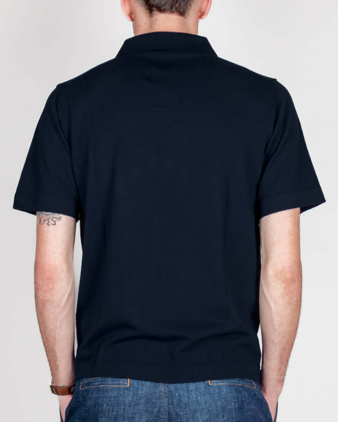 Polo collo derby Retois manica corta puro cotone Art. 1.6111