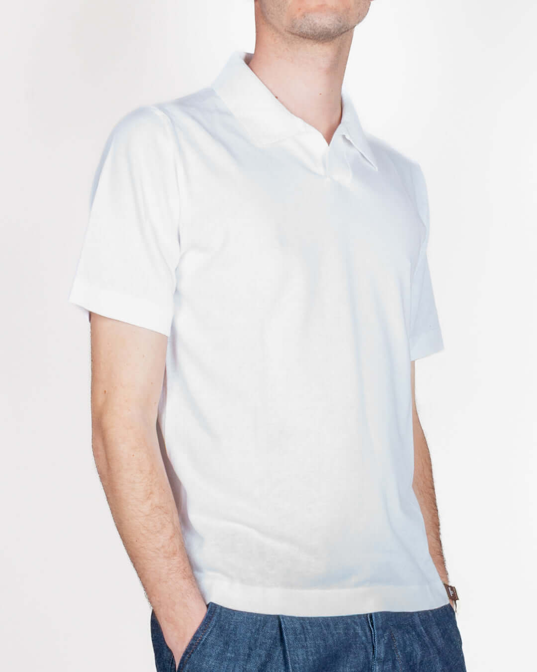 Polo collo derby Retois manica corta puro cotone Art. 1.6111