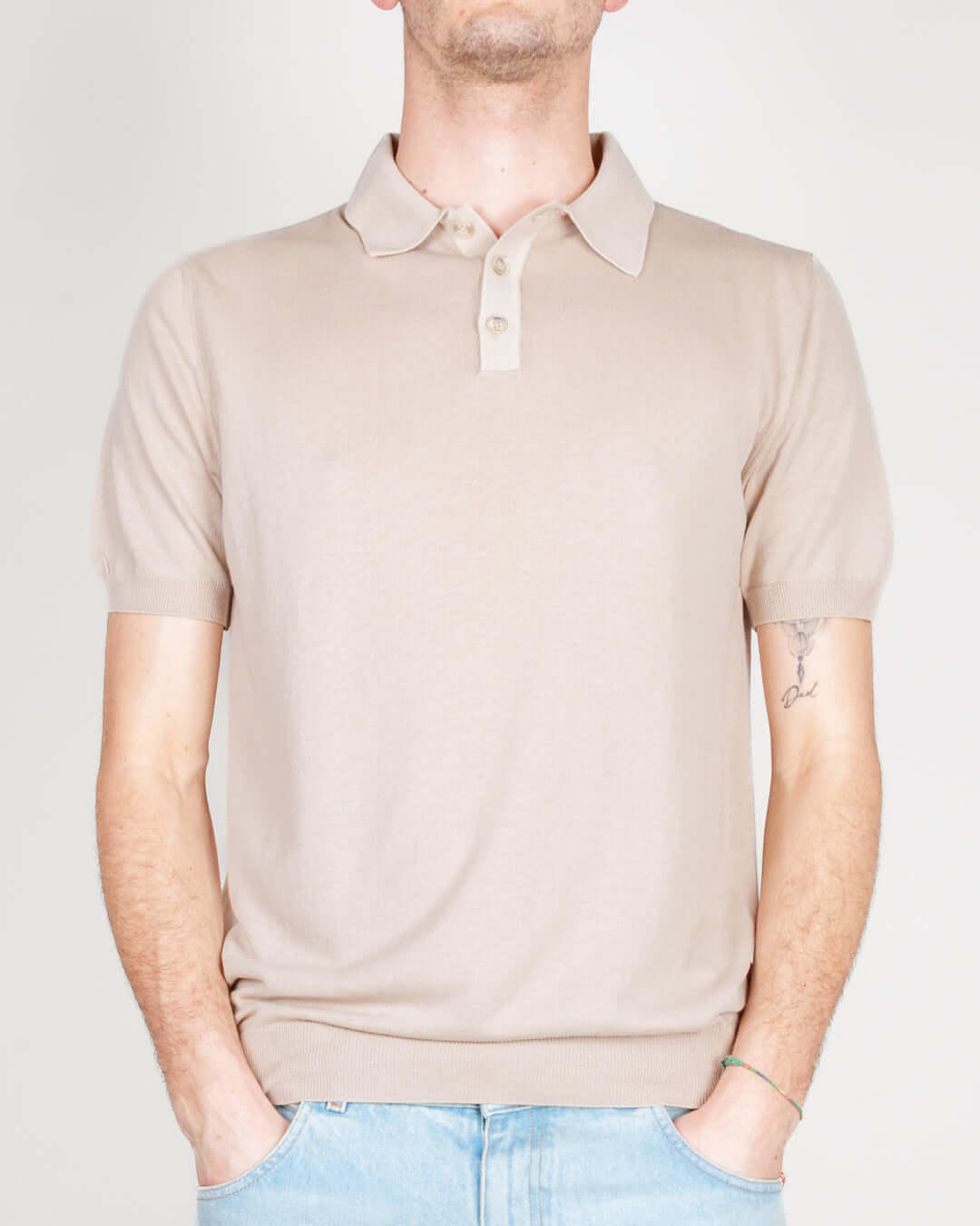 Polo con bottoni Retois manica corta puro cotone Art. 1.2106