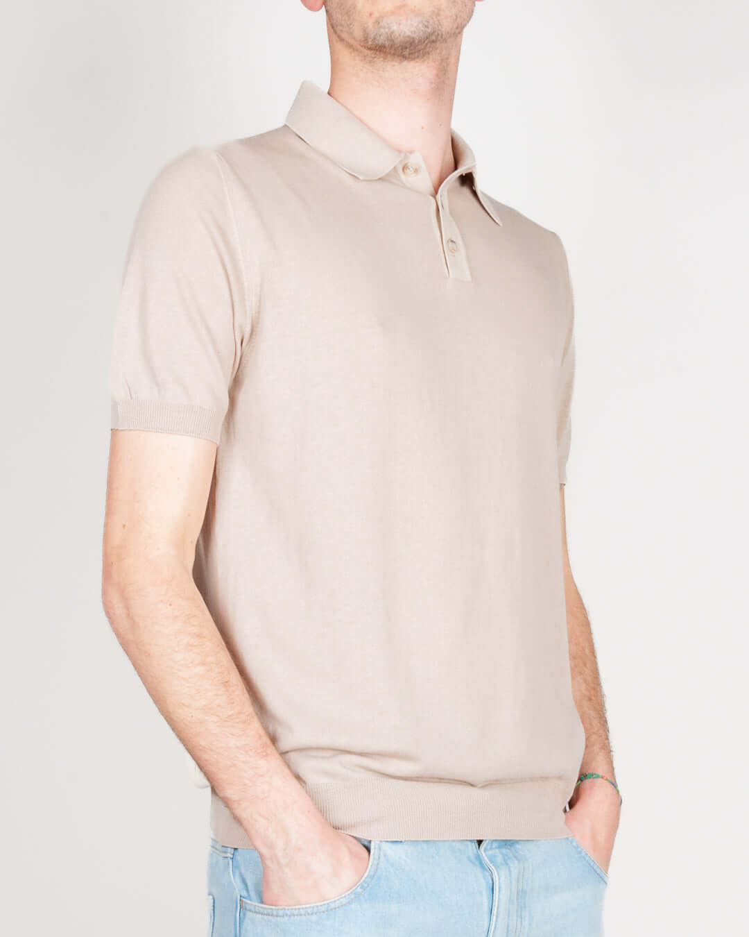 Polo con bottoni Retois manica corta puro cotone Art. 1.2106