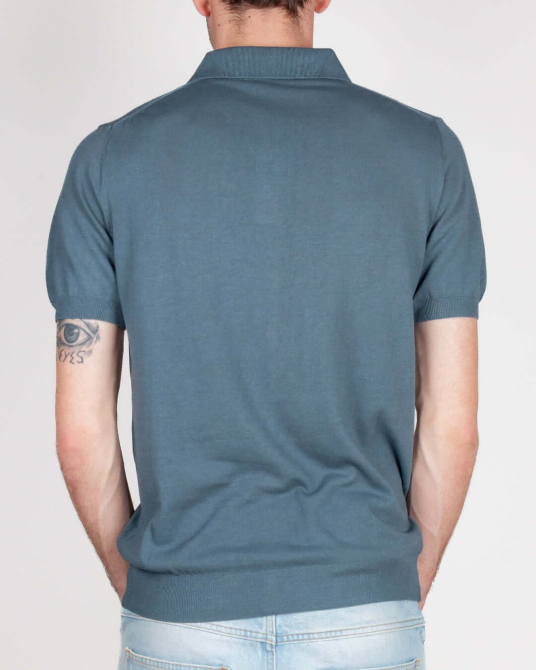 Polo con bottoni Retois manica corta puro cotone Art. 1.2106