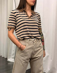 Polo Rigata Donna Susy Mix Art. 61233