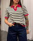 Polo Rigata Donna Susy Mix Art. 61233