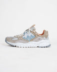 Sneakers Flower Mountain Art. YAMABUSHI - Sneakers in suede e tessuto tecnico Uomo Grigio-Verde Militare