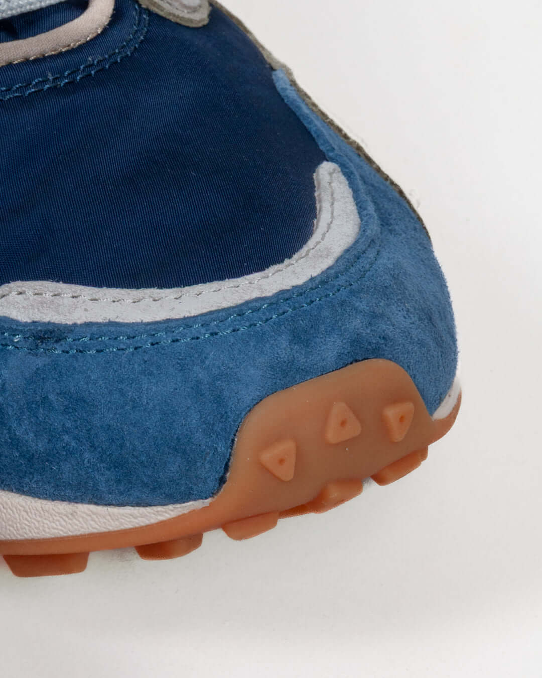 Sneakers Flower Mountain Art. YAMANO 3 Man- Sneakers in suede e Nylon Uomo Navy Blue- Kaki