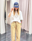 T-shirt Cappello Strass Motel Donna Art. 36538G