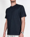 T-shirt cotone fiammato collo taglio vivo Uomo Berna  Art. BERNA M 261049