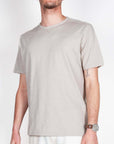 T-shirt cotone fiammato collo taglio vivo Uomo Berna  Art. BERNA M 261049