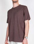 T-shirt cotone fiammato collo taglio vivo Uomo Berna  Art. BERNA M 261049
