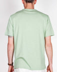 T-shirt cotone fiammato collo taglio vivo Uomo Berna  Art. BERNA M 261049