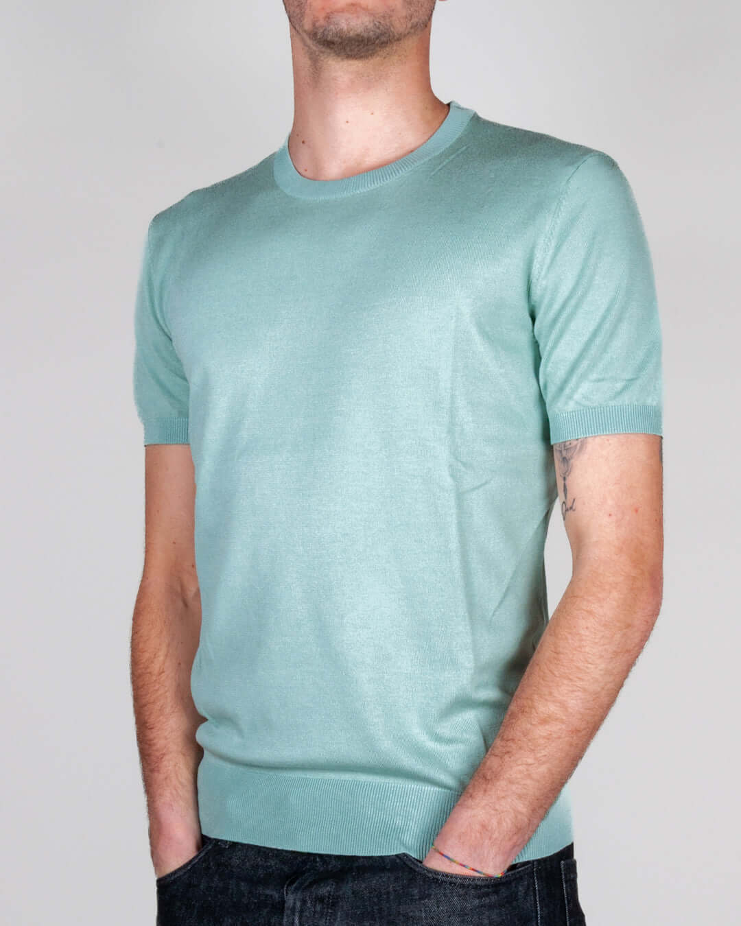 T-shirt filo manica corta Gianni Lupo Art. GL510S-S26