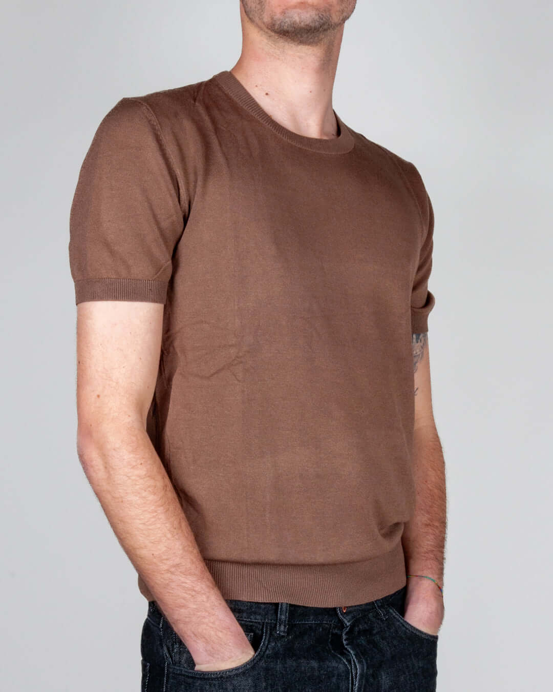 T-shirt filo manica corta Gianni Lupo Art. GL510S-S26