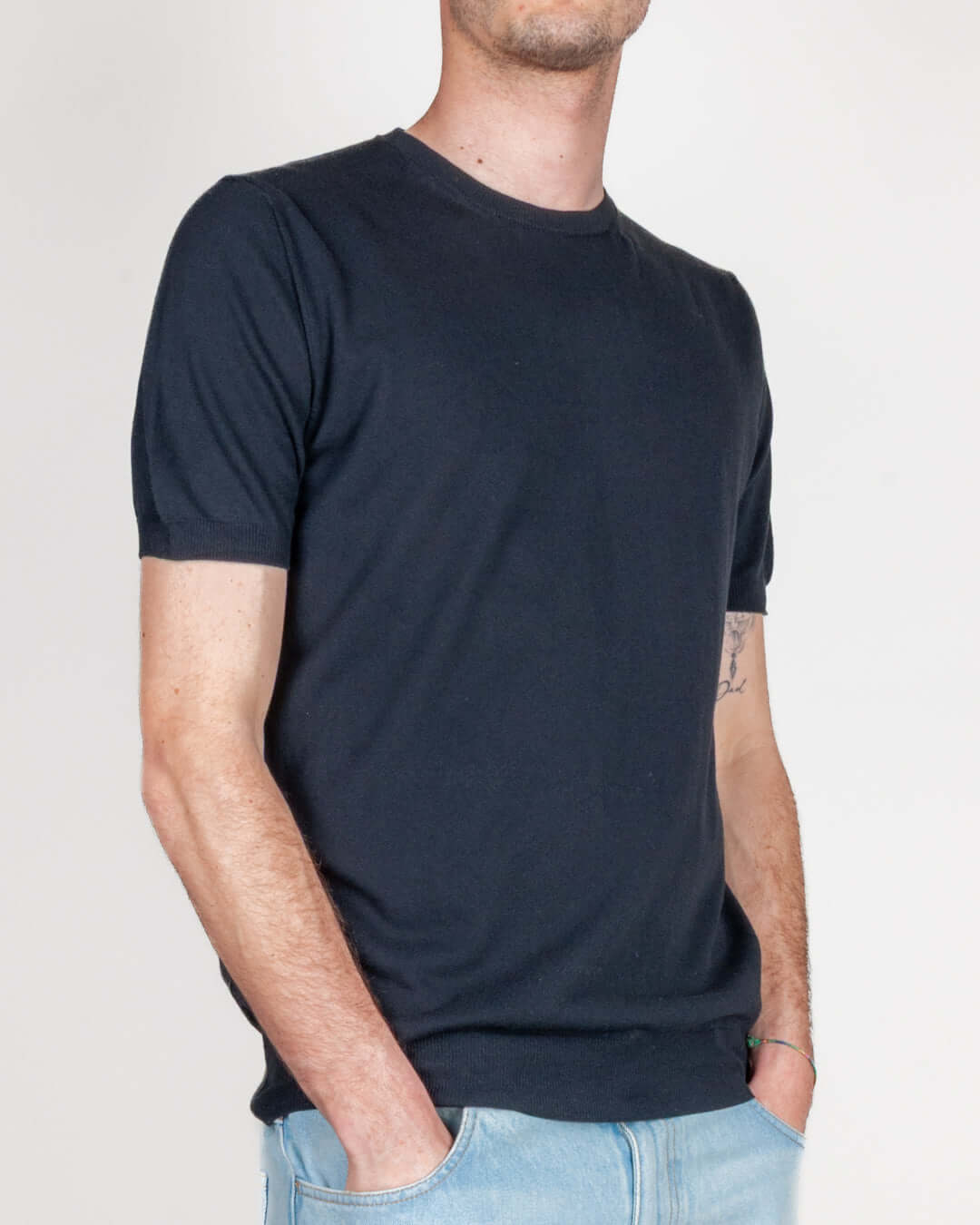 T-shirt in filo Retois manica corta puro cotone Art. 1.2104