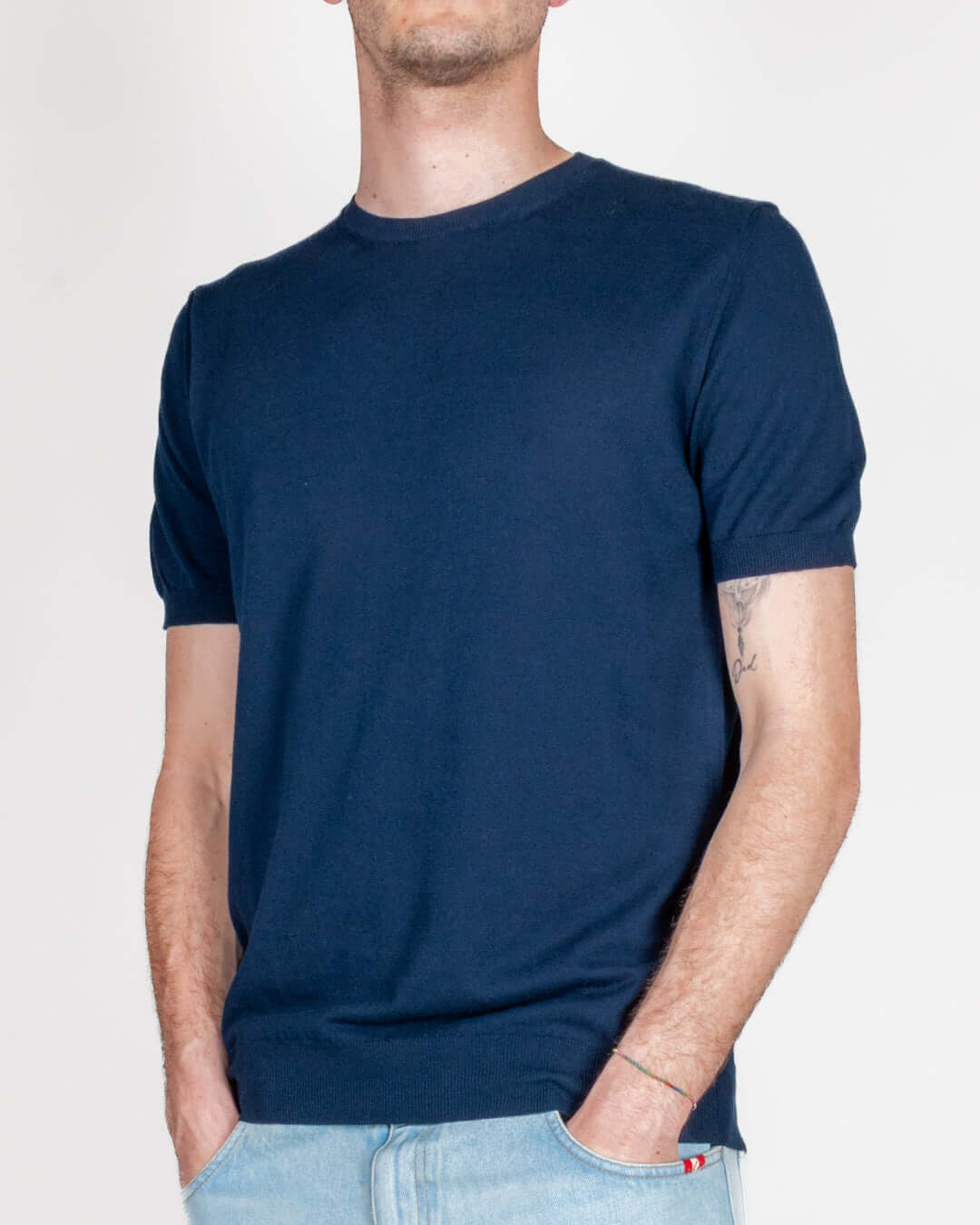 T-shirt in filo Retois manica corta puro cotone Art. 1.2104