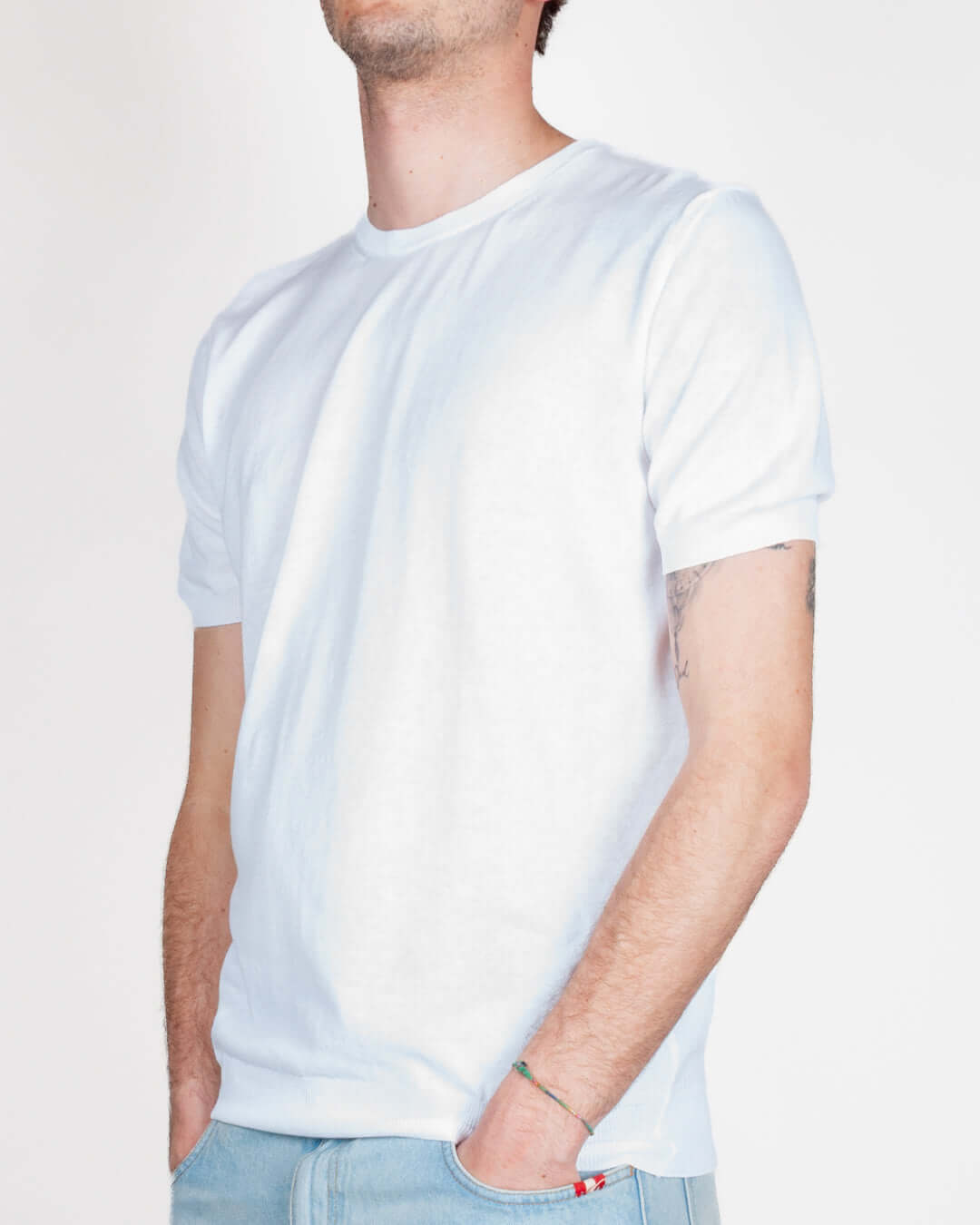T-shirt in filo Retois manica corta puro cotone Art. 1.2104