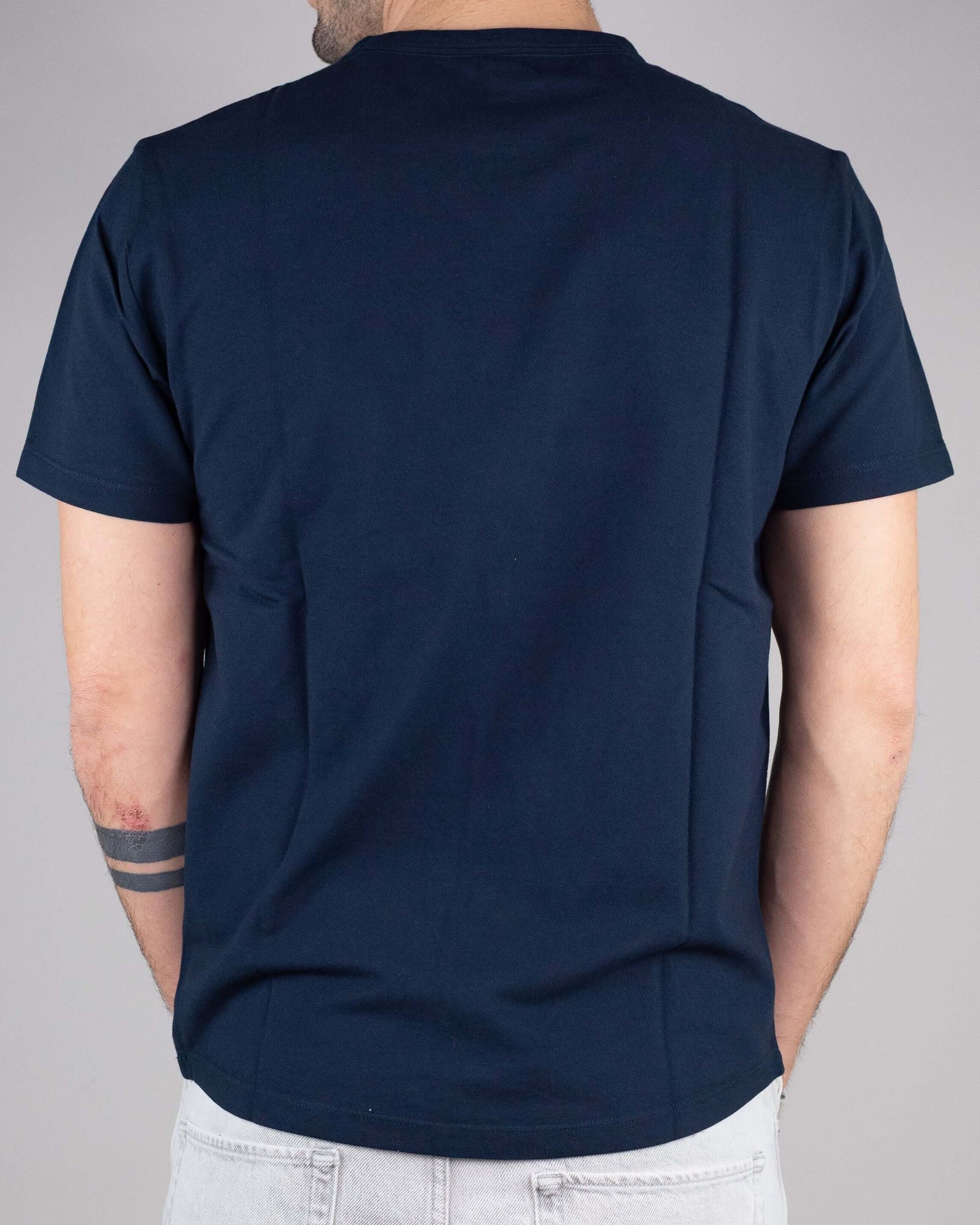 T-shirt Piquet Sun68 Logo Uomo Art. T35127