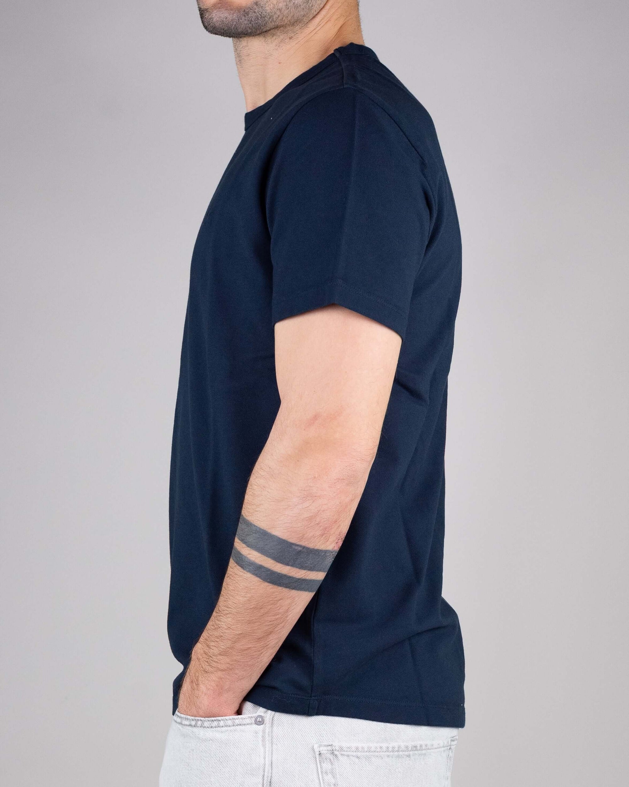 T-shirt Piquet Sun68 Logo Uomo Art. T35127