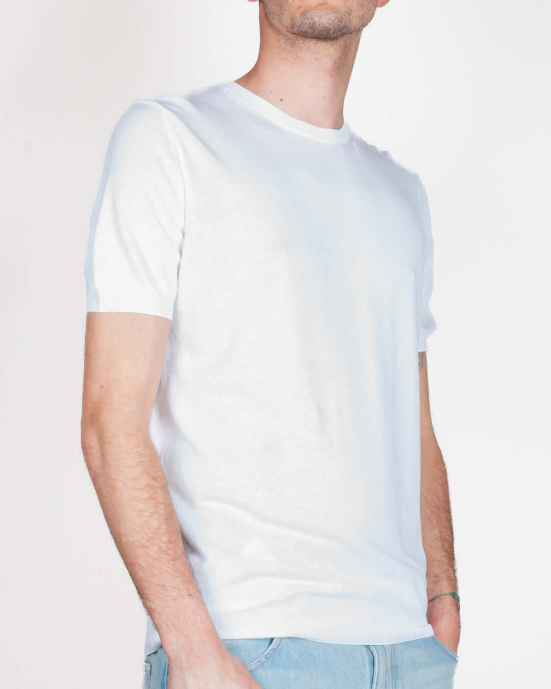 T-shirt in filo Retois manica corta puro cotone Art. 1.2104