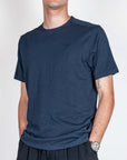 T-shirt cotone fiammato collo taglio vivo Uomo Berna  Art. BERNA M 261049