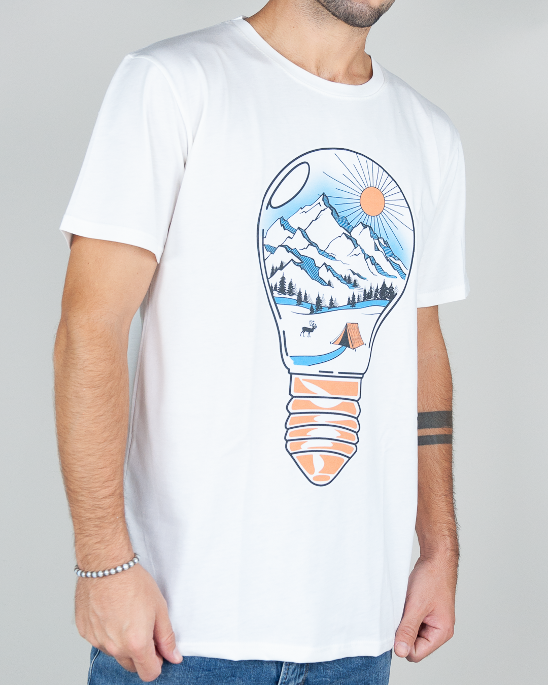 Berna T-shirt Uomo Lampadina Art. M 246336 - 1921 Store