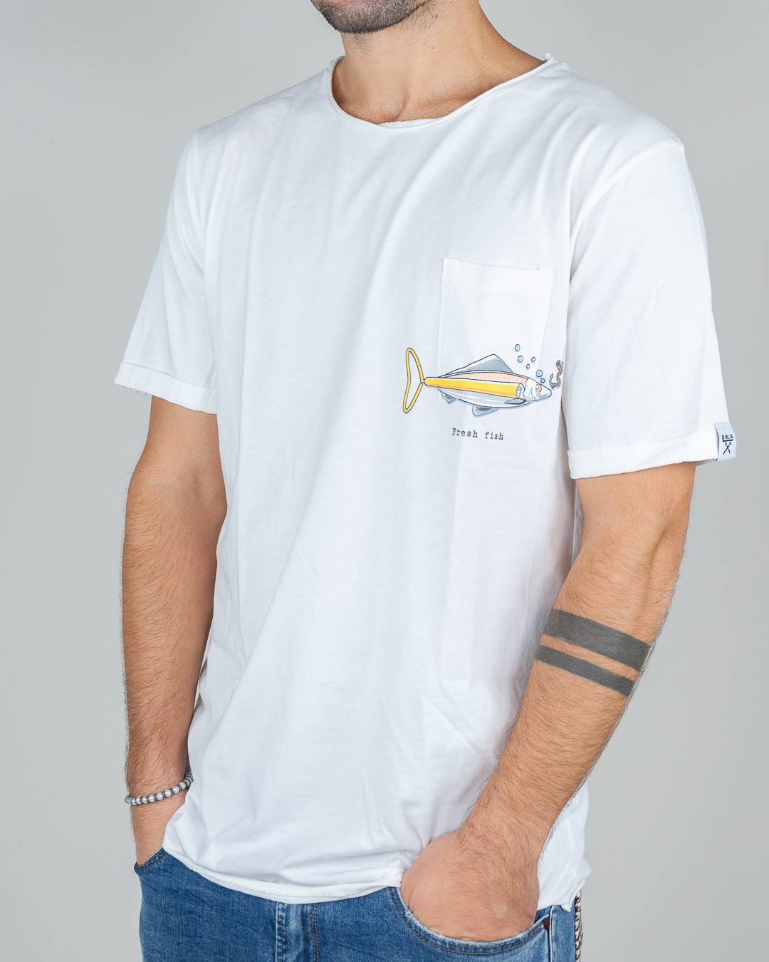 T-shirt Fish Berna Uomo Art. 246245 - 1921 Store