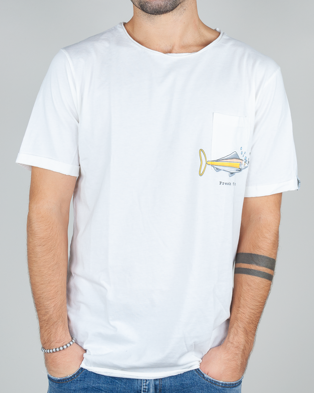 T-shirt Fish Berna Uomo Art. 246245 - 1921 Store