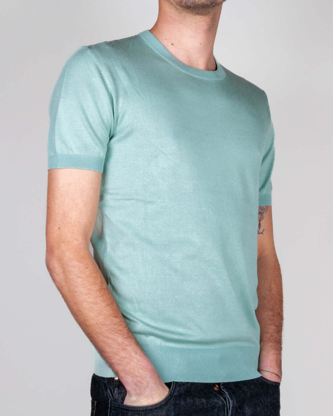 T-shirt filo manica corta Gianni Lupo Art. GL510S-S26