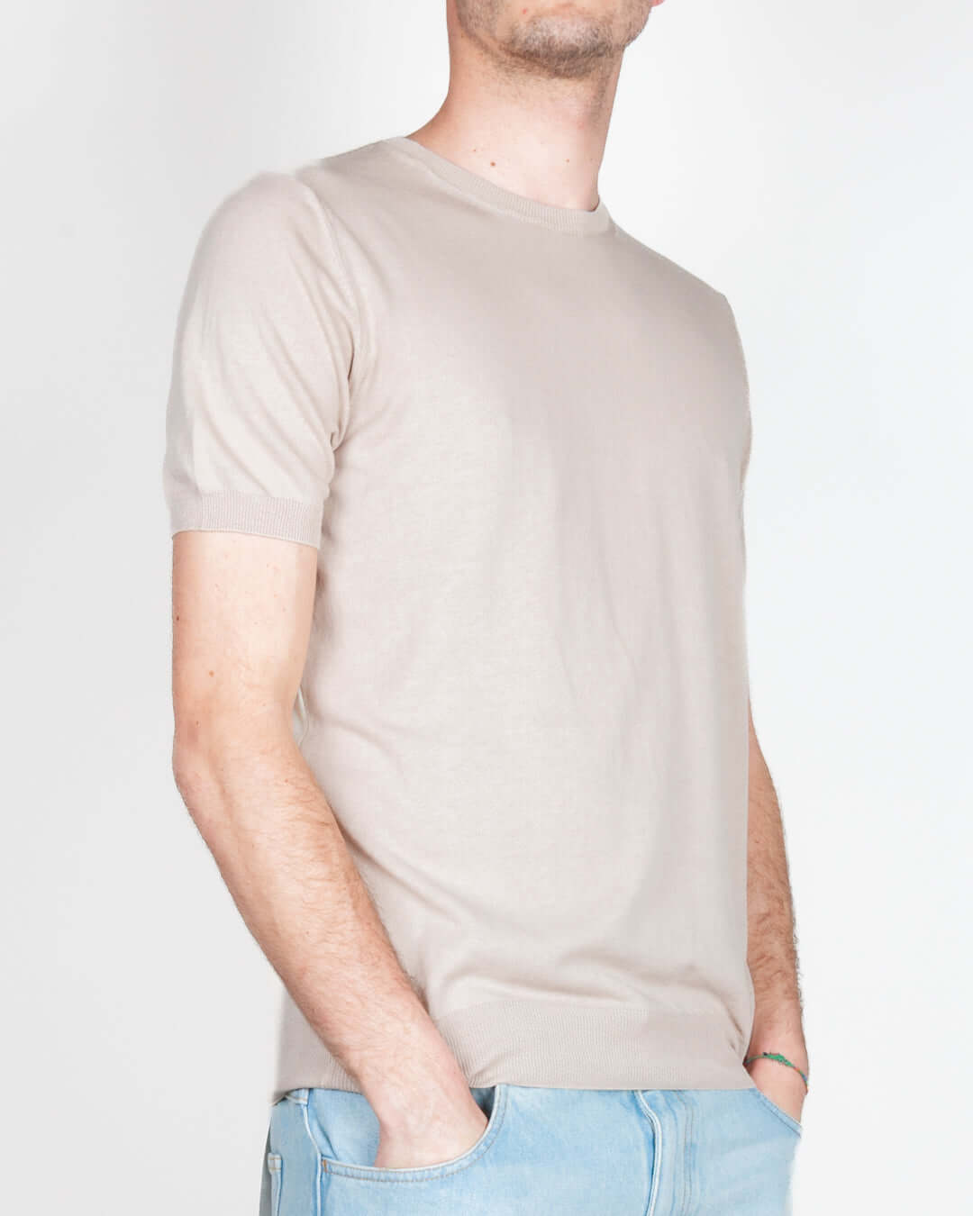 T-shirt in filo Retois manica corta puro cotone Art. 1.2104